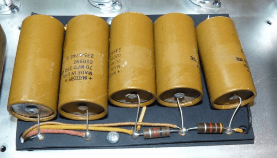The standby switch removes high voltage from the circuit while the tubes warm up.