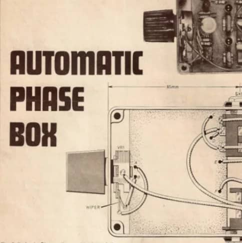 DIY ‘77 Vintage Phaser Pedal