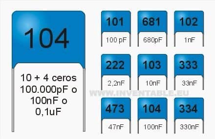 how to read capacitor values 
